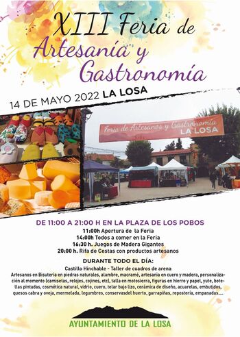 Feria de Artesanía y Gastronomía en La Losa