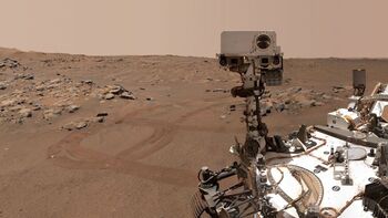Descubren en Marte rocas alteradas por el agua