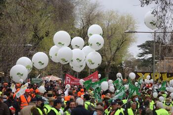 Las opas acuden a Madrid para exigir respeto para el campo