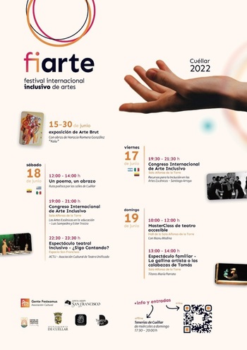 Cuéllar acoge el Festival Internacional Inclusivo 'FIARTE'