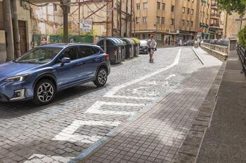 Arrecian las críticas por el diseño del carril bici de Segovia