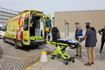 Entran en servicio las nuevas ambulancias sanitarias Segovia