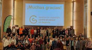 LA AECC reúne a más de 90 de sus voluntarios en Segovia