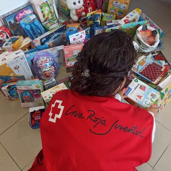 Cruz Roja Segovia recoge donaciones de juguetes