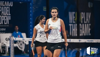 Jimena Velasco, en semifinales del México Pádel Open