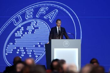 Ceferin, reelegido como presidente de UEFA