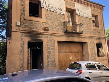 Cinco heridos tras un incendio en la casa okupa de San Millán