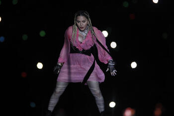 Madonna ya se recupera en casa