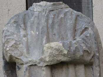 Hallada una escultura del siglo XV en Aguilafuente