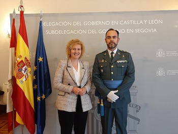 Relevo en la jefatura de la Guardia Civil de Segovia