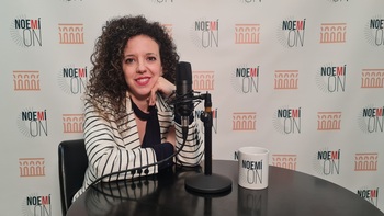 Noemí Otero, una candidata con podcast propio
