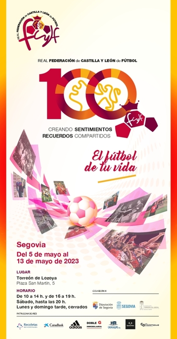 El Torreón de Lozoya acoge la muestra 'El fútbol de tu vida'