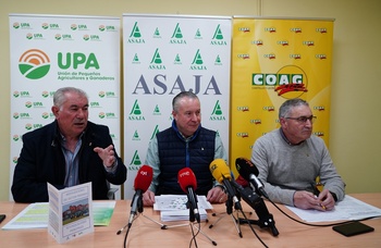 Asaja y la Alianza esperan movilizar a 5.000 agricultores