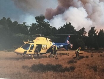 CGT denuncia carencias en el operativo de incendios forestales