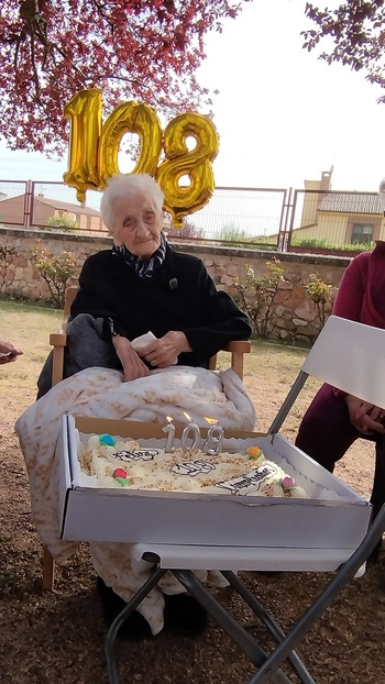 Fallece Agustina del Amo, una de las centenarias de Segovia