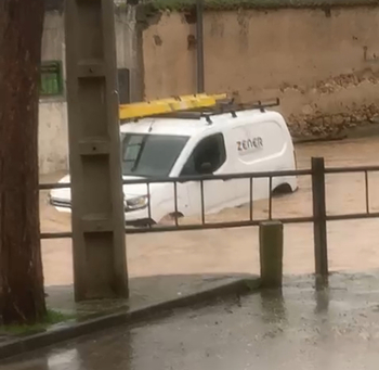 La lluvia provoca inundaciones en numerosos pueblos de Segovia