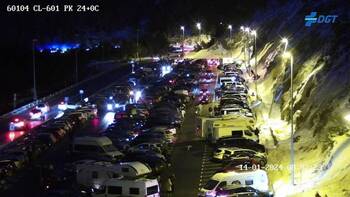Colapso en Navacerrada: los aparcamientos, llenos a las ocho