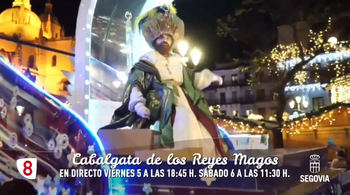 Cabalgata de los Reyes Magos en directo en La 8 Segovia
